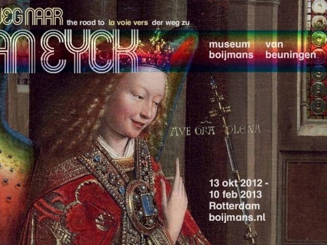 Affiche de l'exposition De Weg naar van Eyck