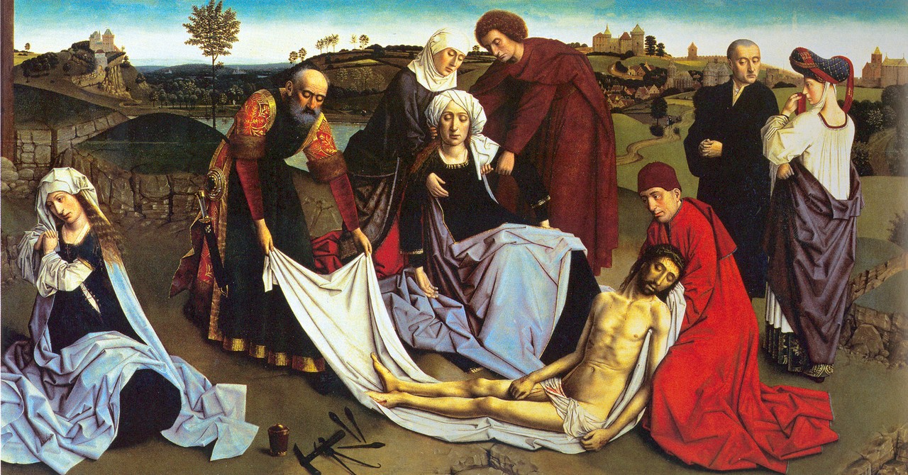 Petrus Christus Lamentation Bruxelles