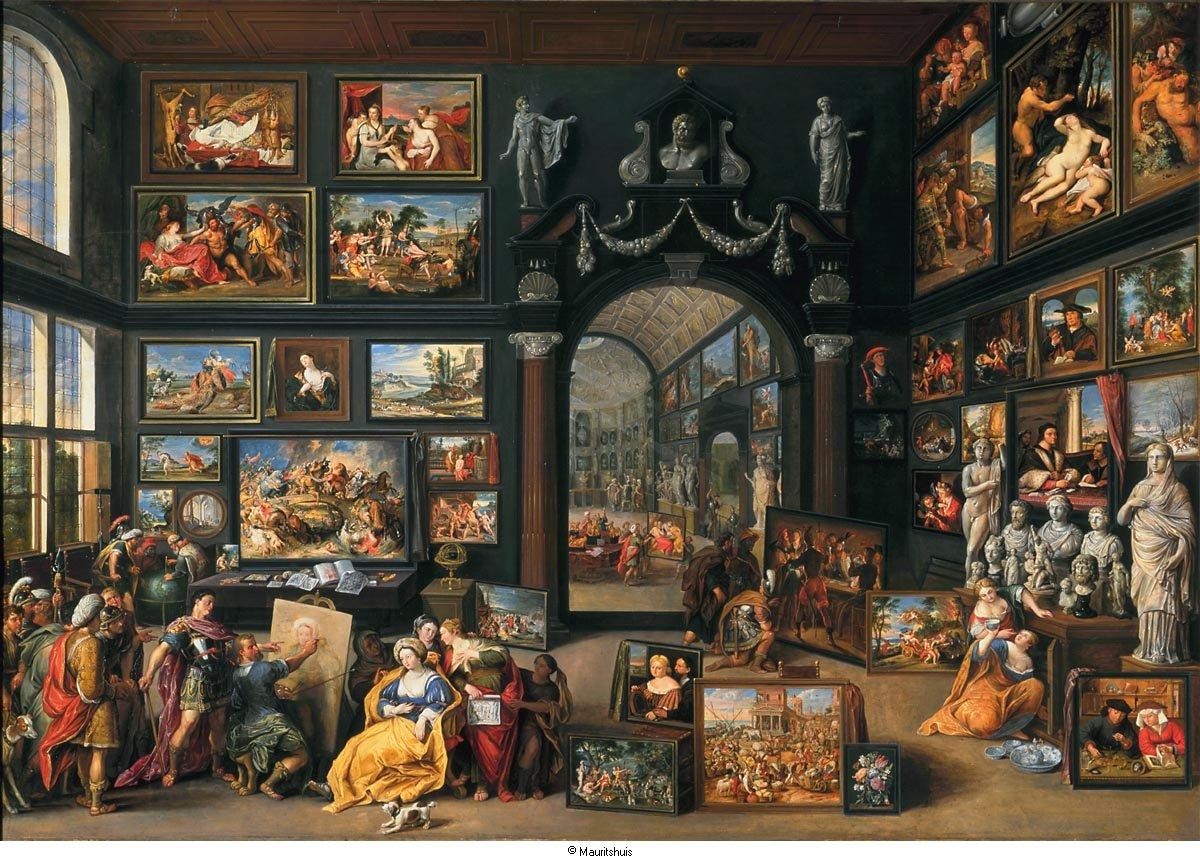 Van Haecht, Apelle peignant Campaspe
