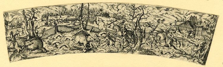 Jost Amman chasse sanglier