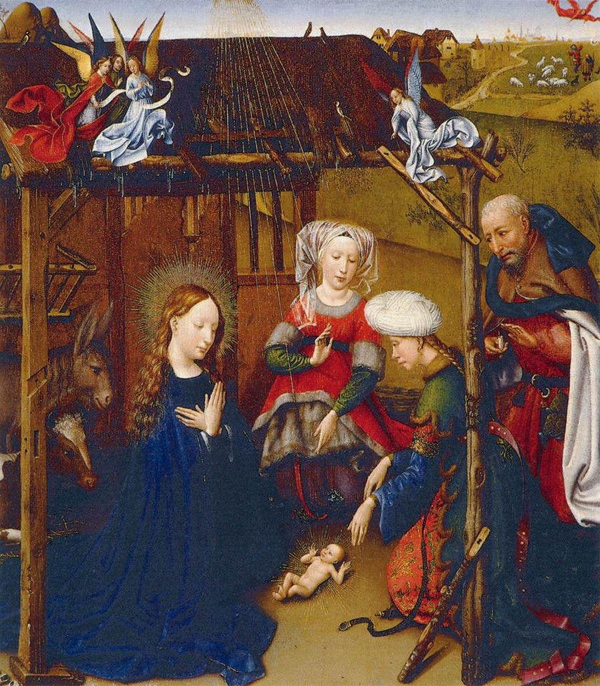 Jacques Daret Nativité Thyssen